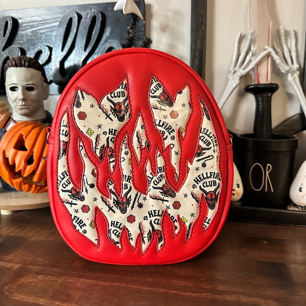 Rocksand sews custom hellfire purse